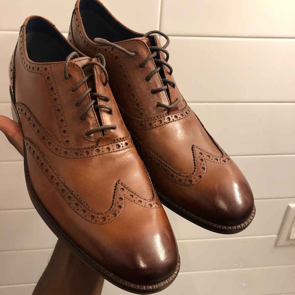 New without box cole haan wayne wingtip oxford